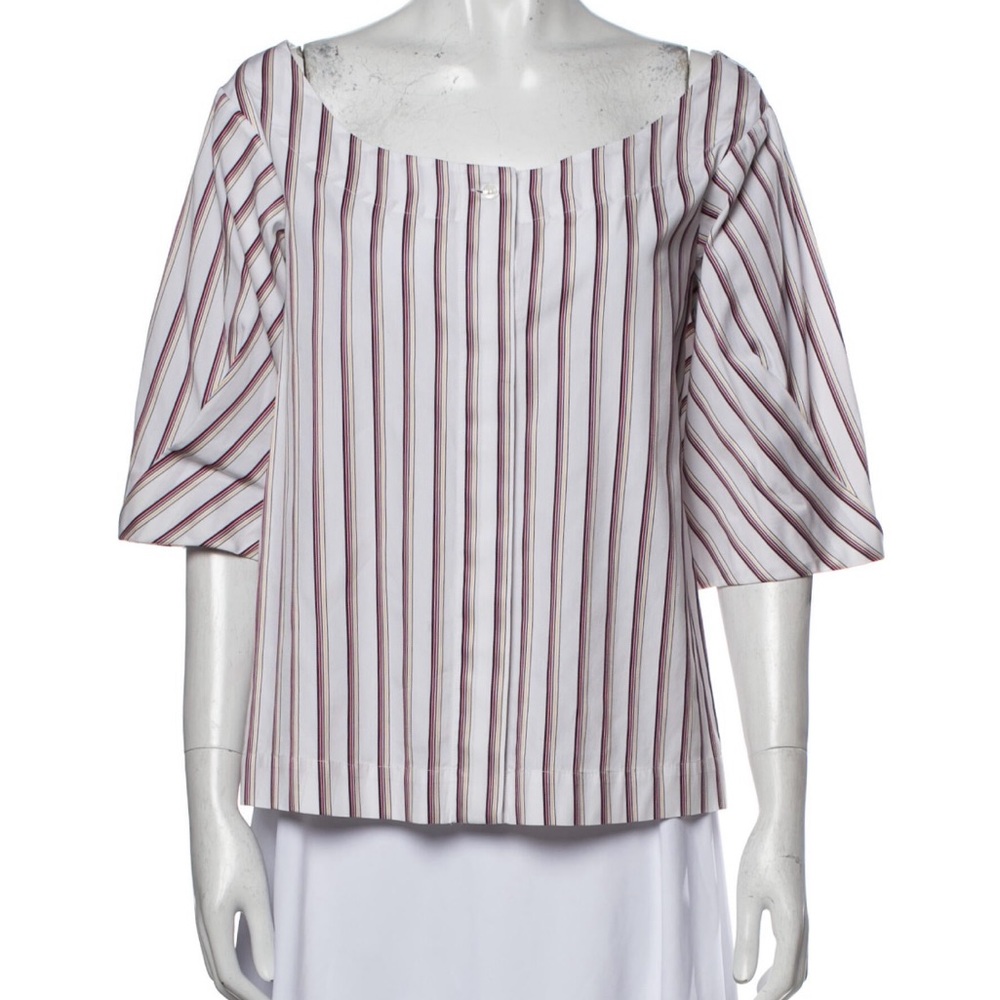 Isa Arfen Size 10 Cotton Top Blouse